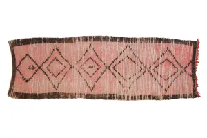 3.5x10 Vintage Moroccan Rug Runner
