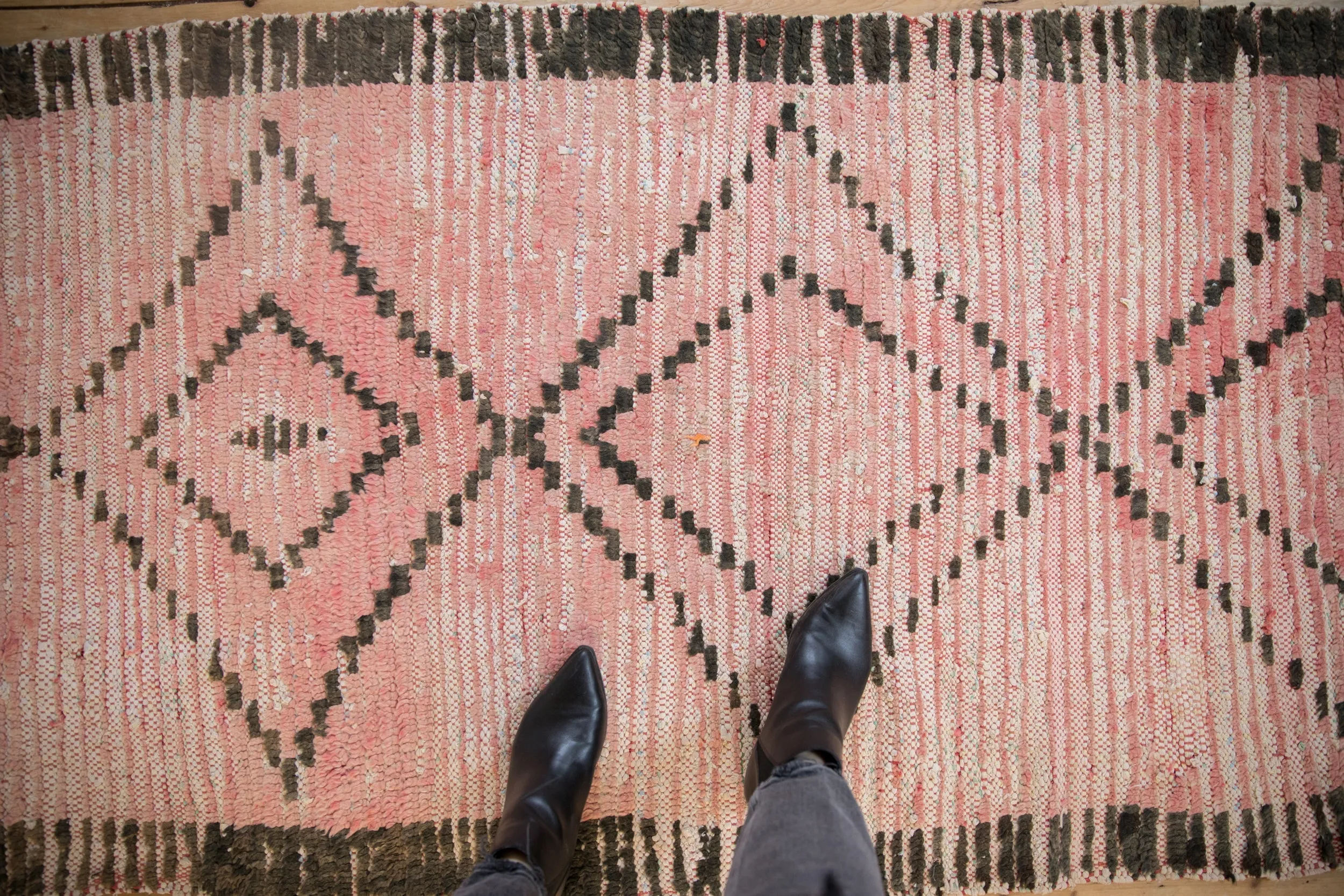 3.5x10 Vintage Moroccan Rug Runner
