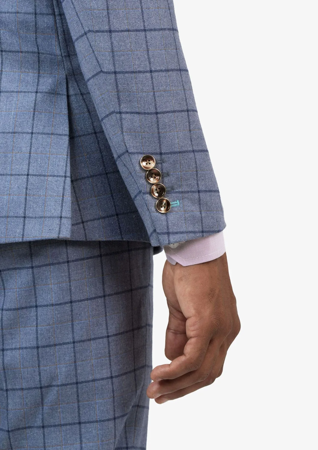 Astor Carolina Blue Windowpane Jacket