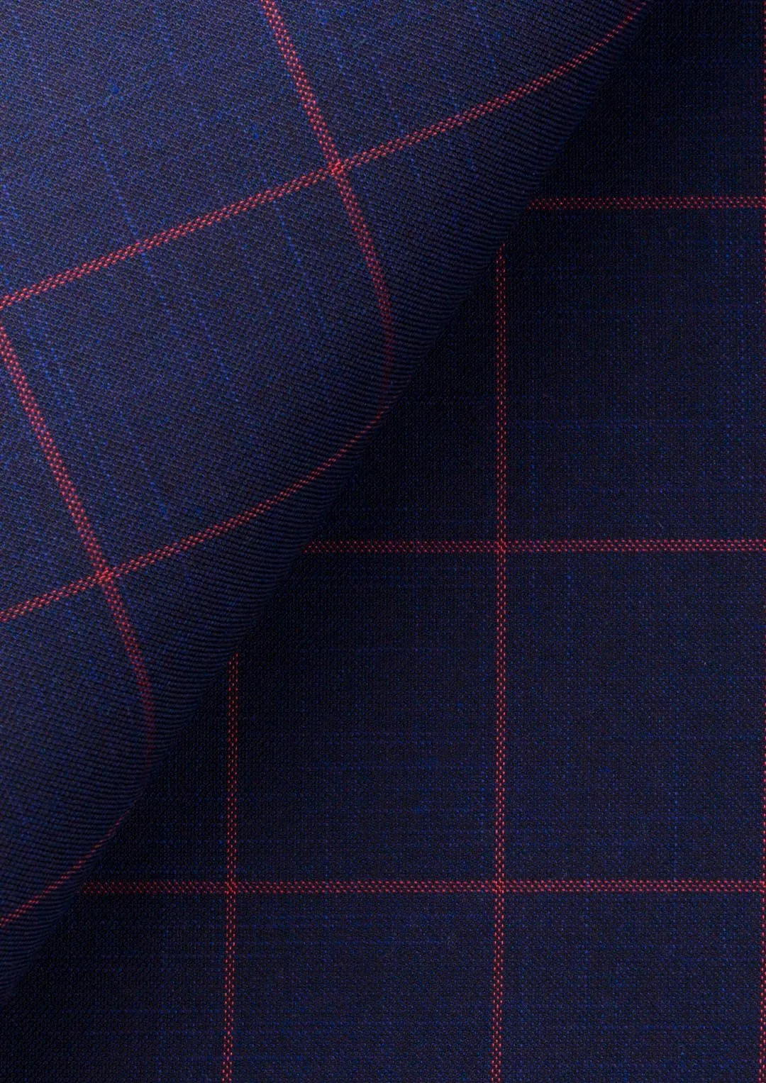 Astor Indigo Blue Windowpane Suit