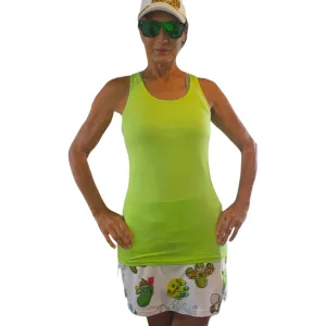 Bamboo Eco Freindly Green Racer Back Tank Top