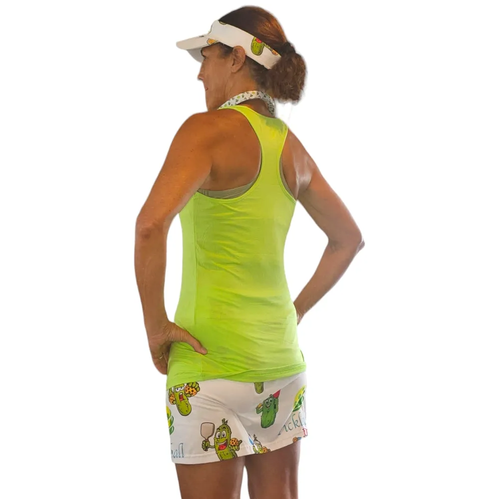 Bamboo Eco Freindly Green Racer Back Tank Top