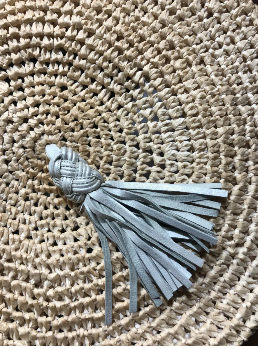 Bottega Veneta Straw Beret Hat