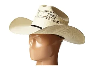 CLA73258-7 1/2 Cowboy Hat Ariat Straw Black Band