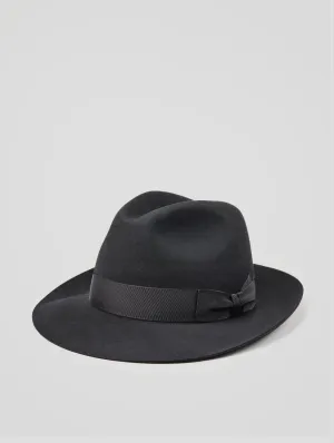 CLASSIC FEDORA HAT IN BEAVER FELT