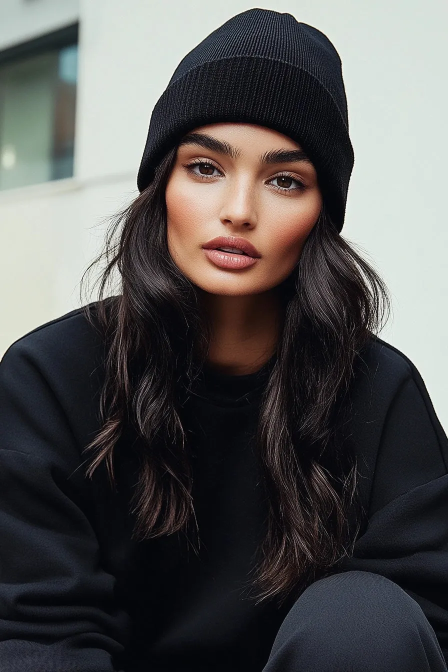 Classic Knitted Lightweight Beanie Hat