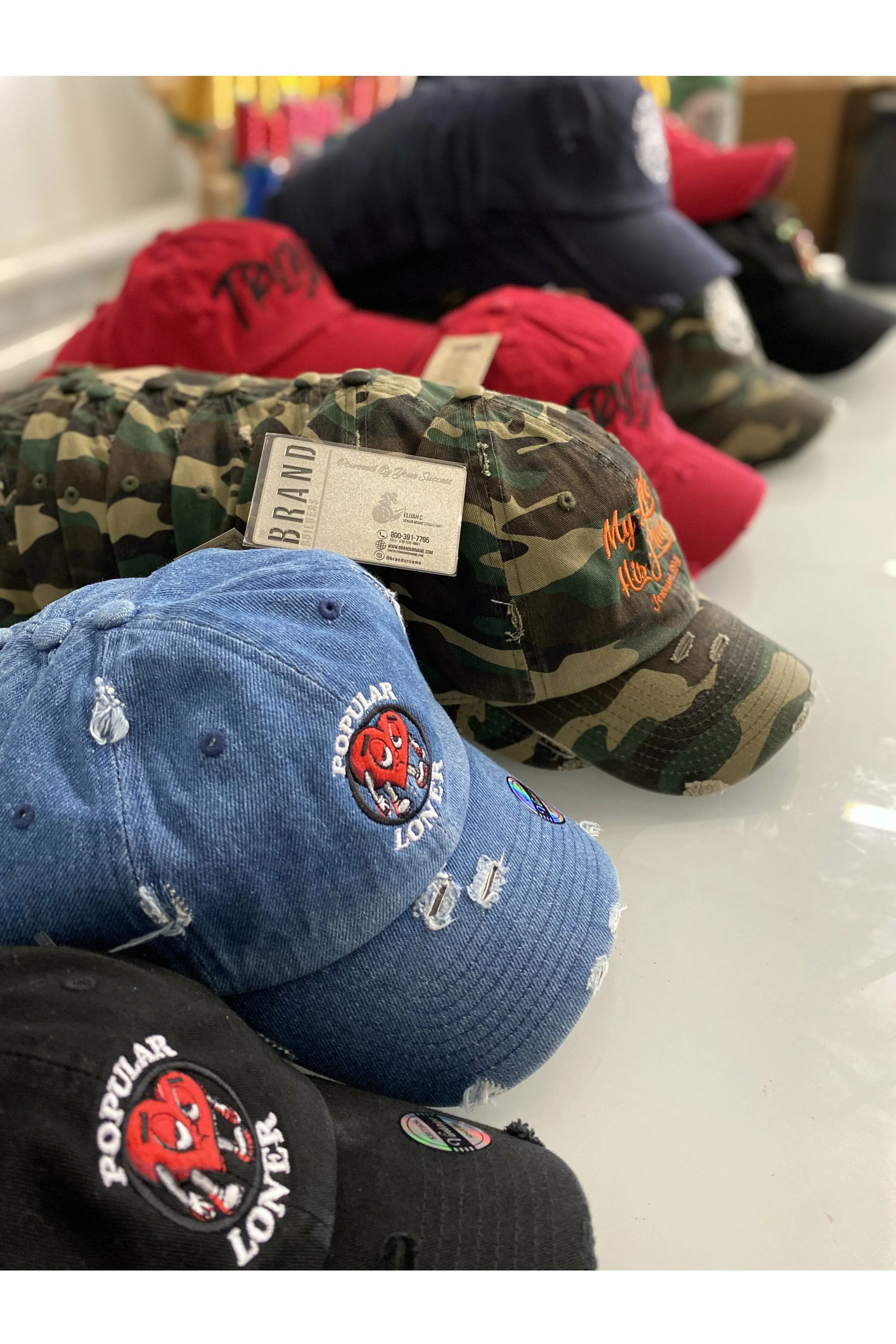 Dad Hat Packages (Embroidered)