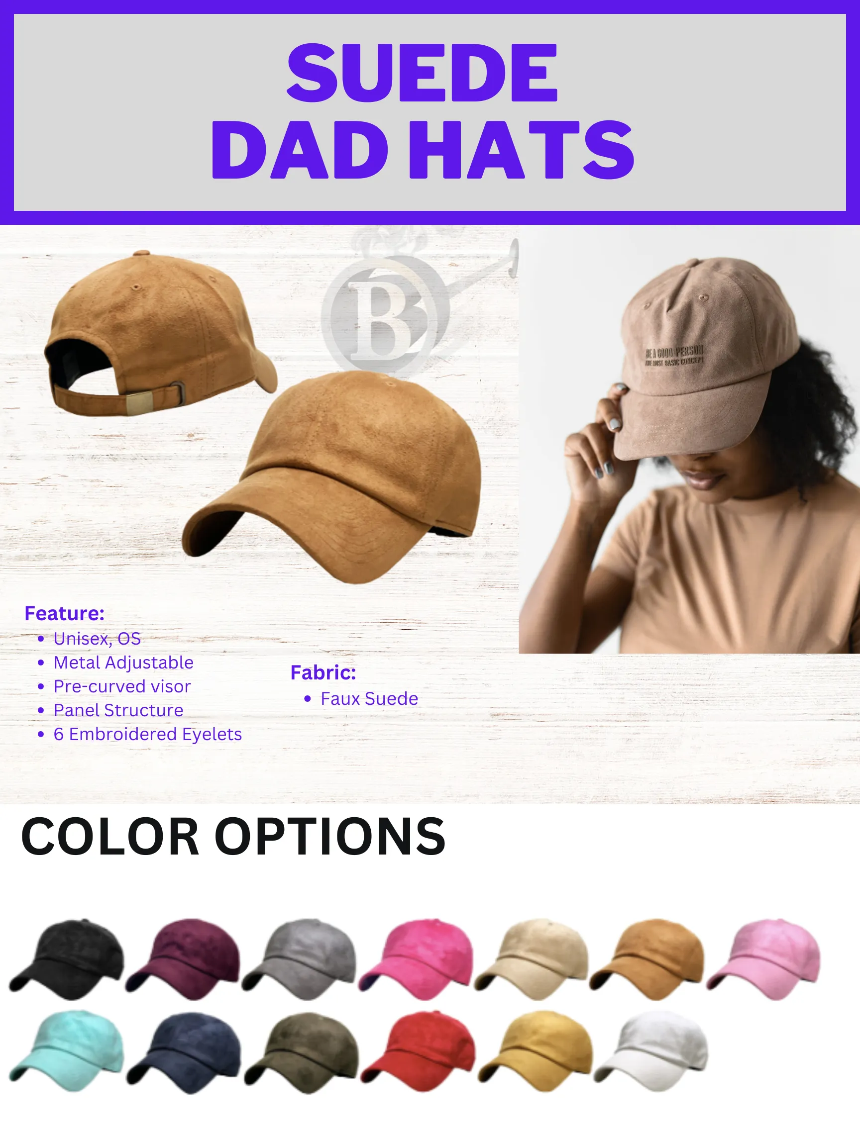 Dad Hat Packages (Embroidered)