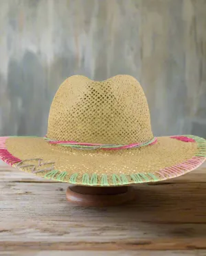 Deco Stitch Panama Hat