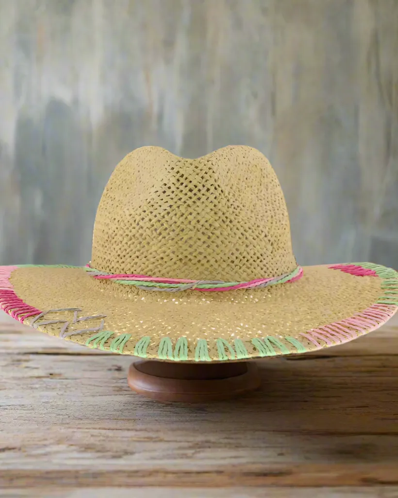 Deco Stitch Panama Hat