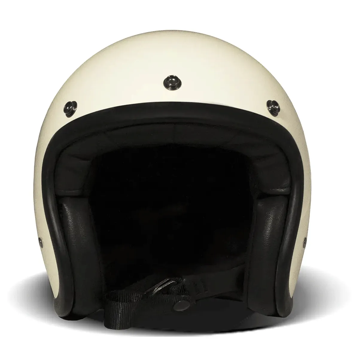 DMD Retro Jet Open Face Helmet Cream