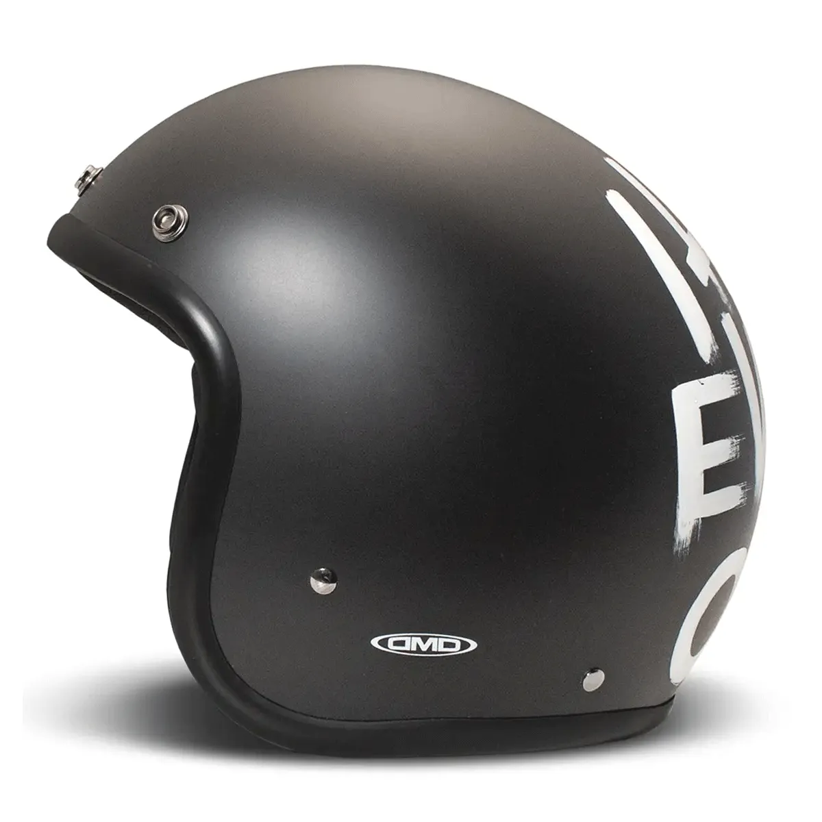 DMD Retro Jet Open Face Helmet I Hate Everyone