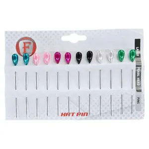 Fawz Large Hat Pins Assorted
