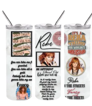 Female actress and country singer- 20oz stainless steel Tumbler