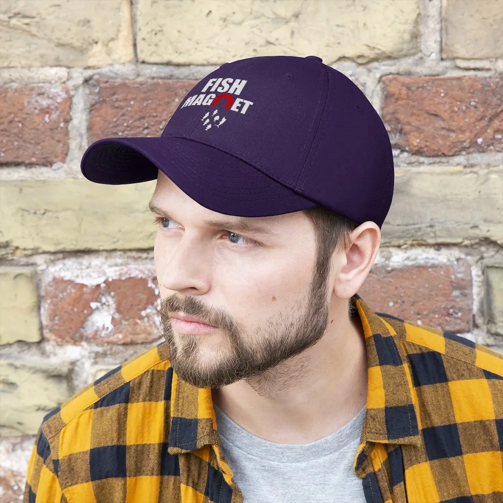 Fish Magnet Low profile Unisex Twill Hat