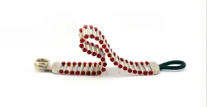 Flexi feel - silver red Agate jewelry