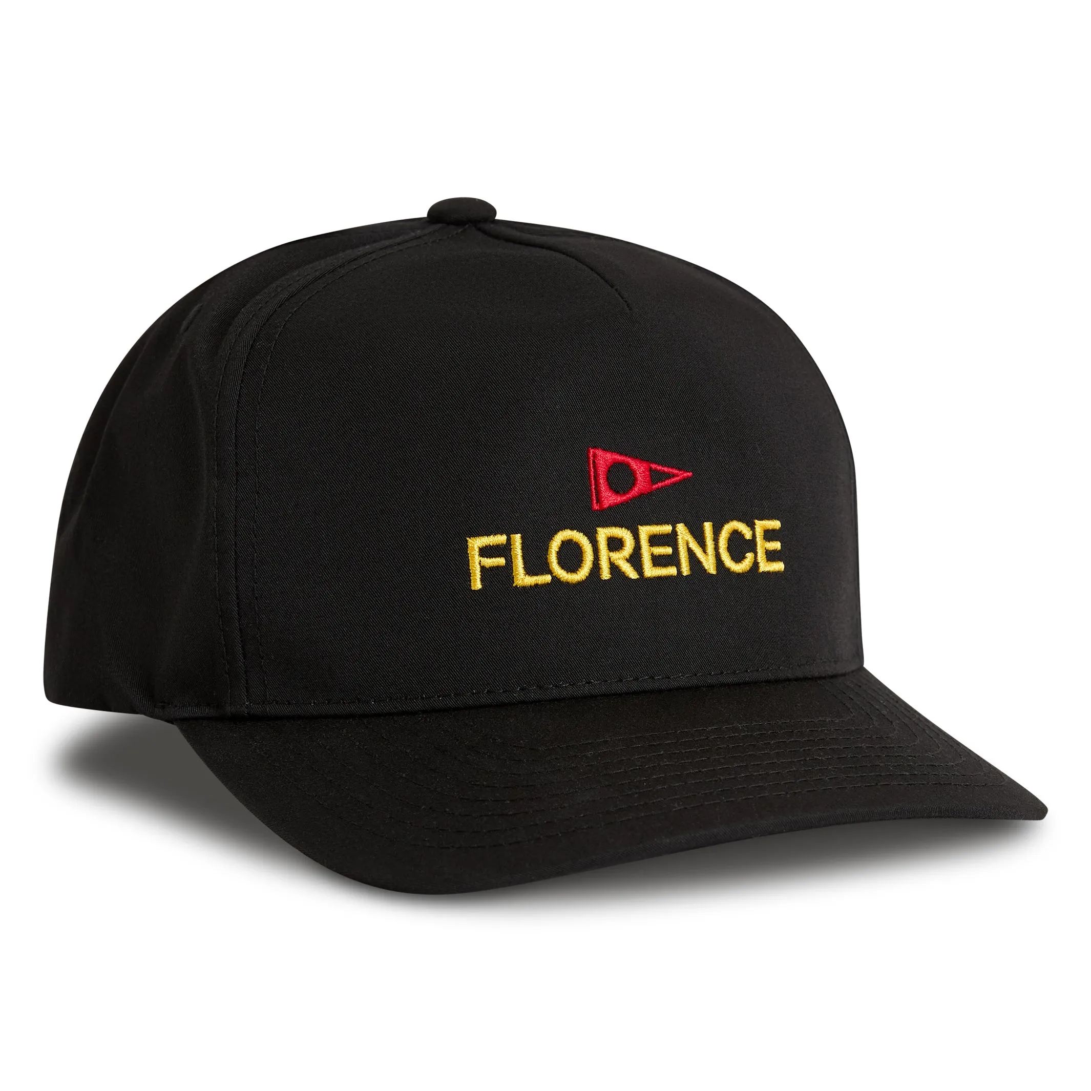 Florence Marine Logo Twill Hat - Black