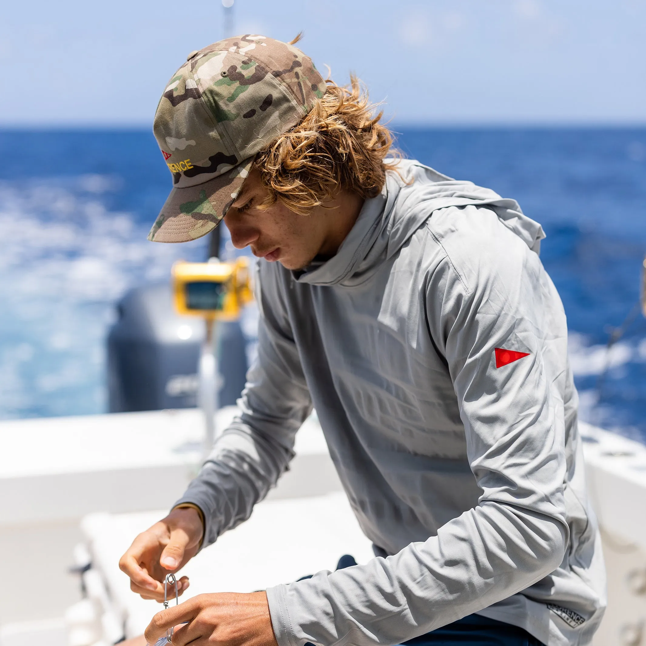 Florence Marine Logo Twill Hat - Camo