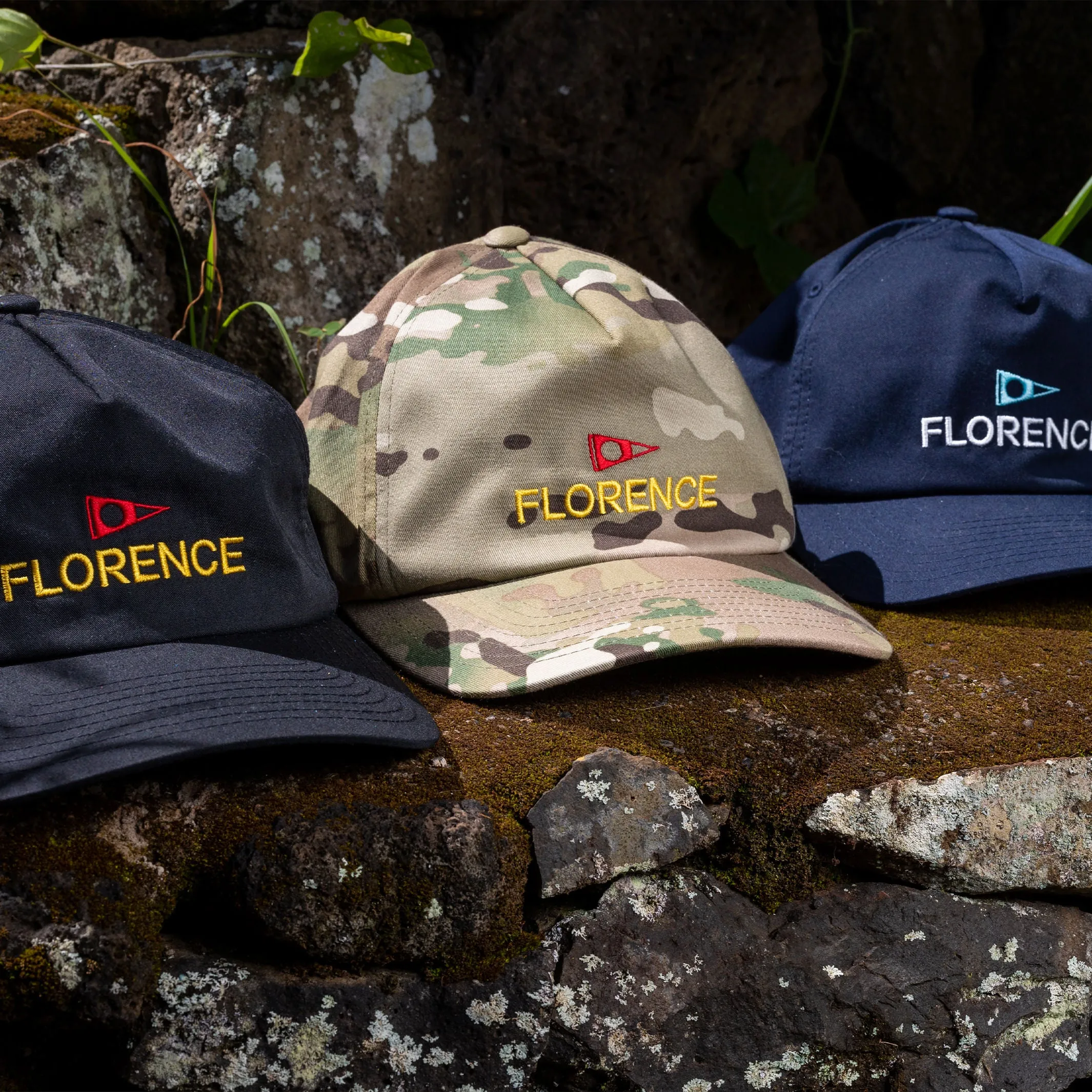 Florence Marine Logo Twill Hat - Camo