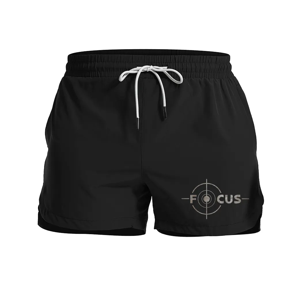 Focus Graphic Shorts
