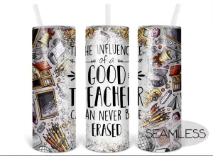 Gender neutral Teacher- 20oz stainless steel sublimated Tumbler