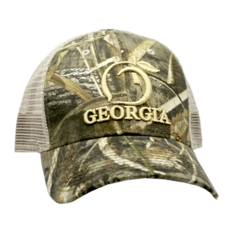 Georgia Peach Mesh Back Trucker Hat