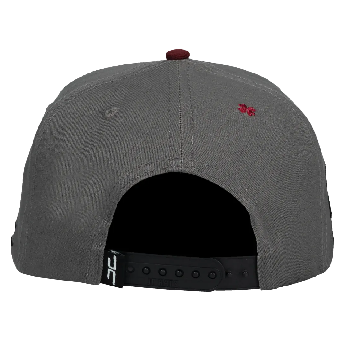Gorra JC HATS Trébol Gray/Burgundy