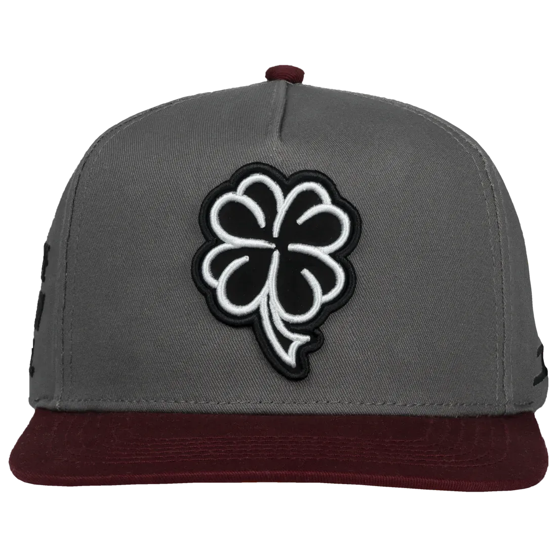 Gorra JC HATS Trébol Gray/Burgundy