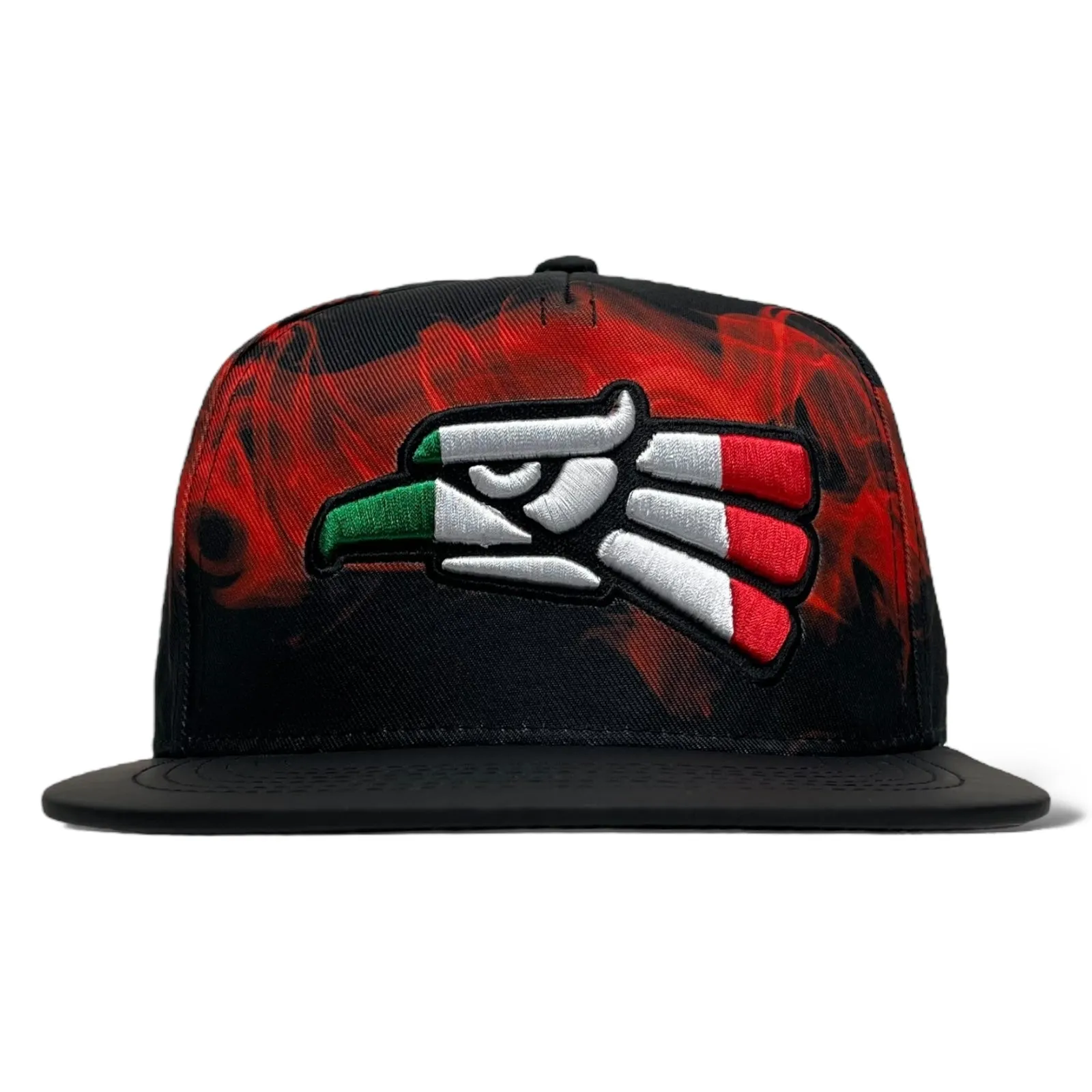 Hecho en Mexico Eagle Snapback Cap, 3D Embroidery, Flat Brim