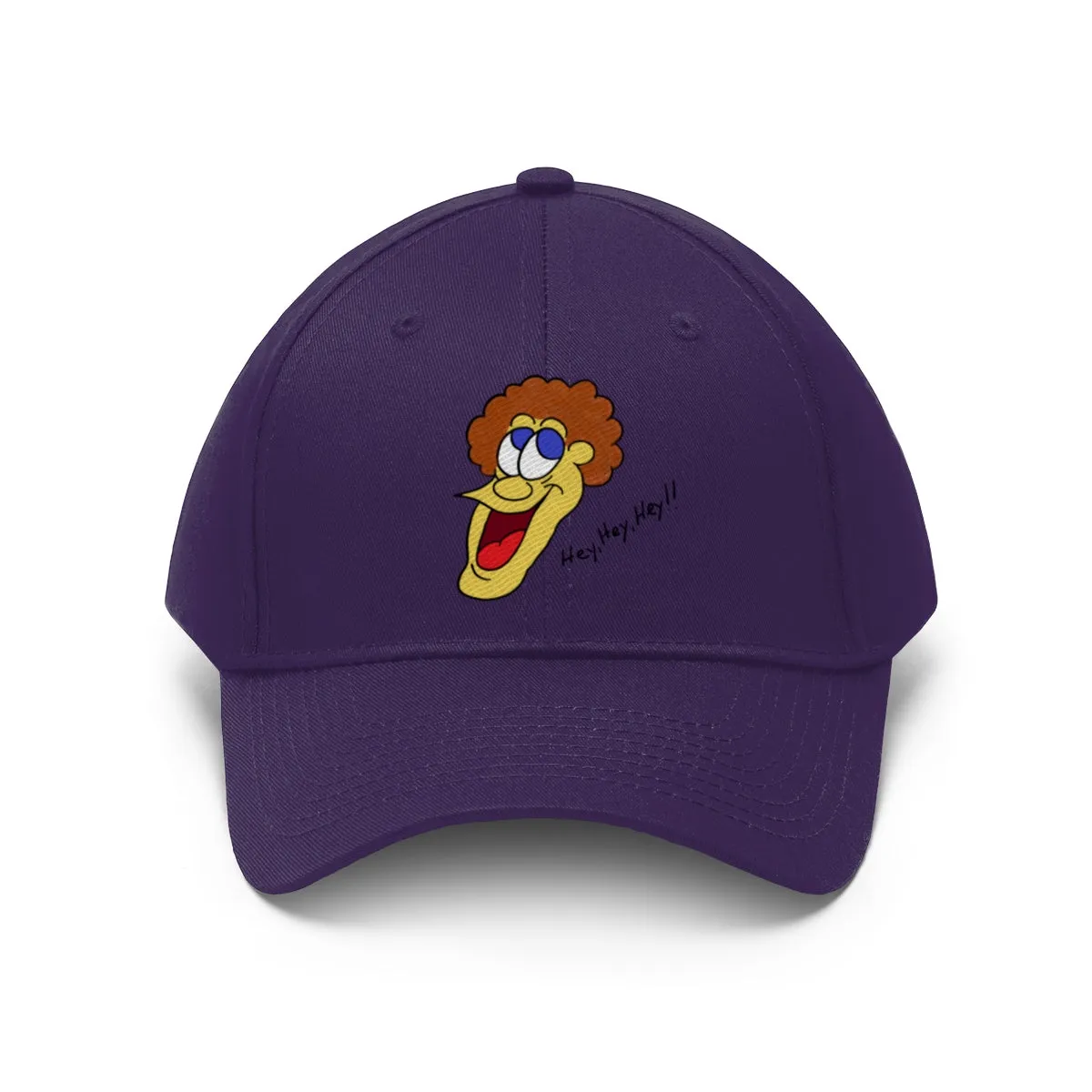 Hey, Hey, Hey!! Unisex Twill Hat