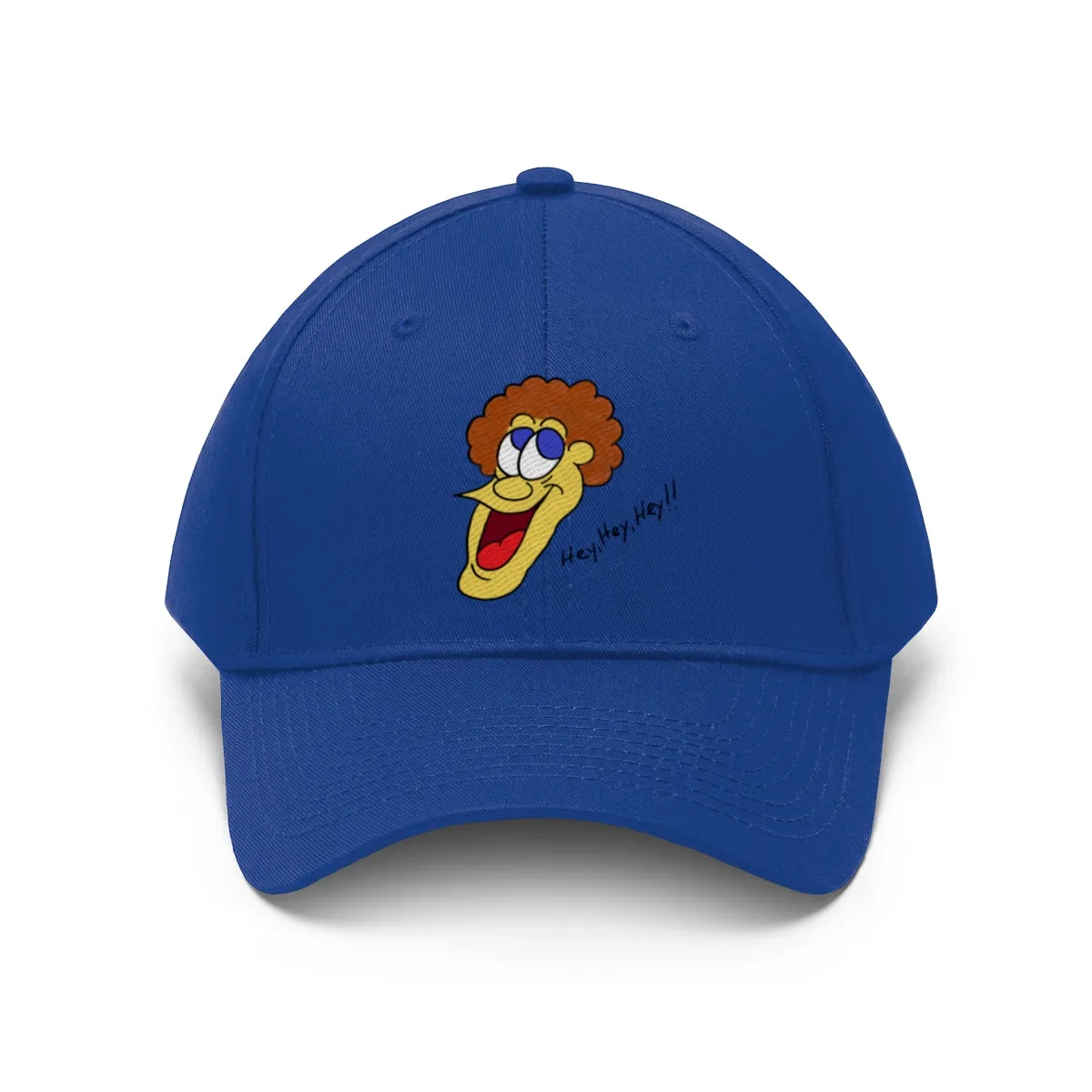 Hey, Hey, Hey!! Unisex Twill Hat