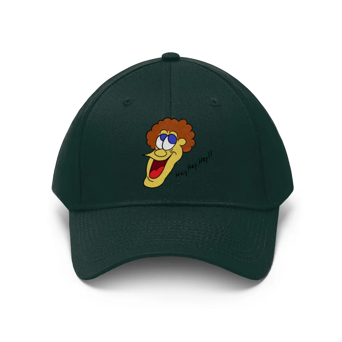 Hey, Hey, Hey!! Unisex Twill Hat