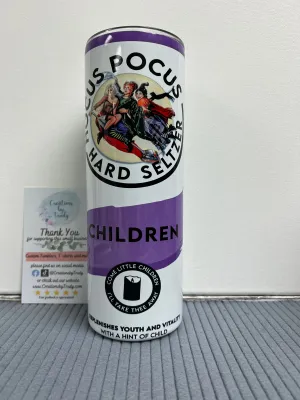 hocus Pocus hard seltzer- 20oz stainless steel Tumbler