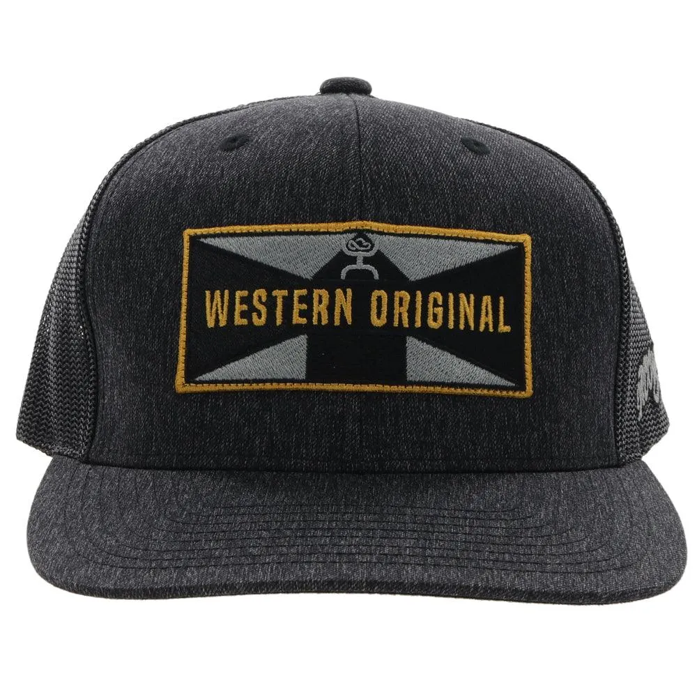 Hooey Holley Black Snapback Hat Western Original - 2229T-BK