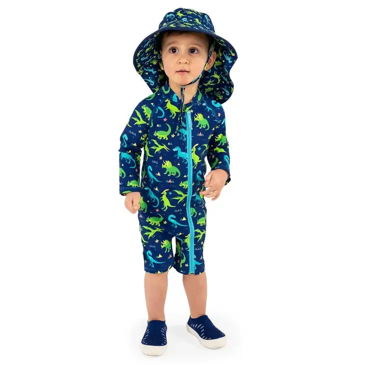 Jan & Jul - Aqua Dry Adventure Hat - Dinoland