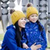 Kids’ Cable Knit Beanie | Mustard