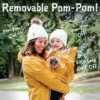 Kids’ Cable Knit Beanie | Mustard