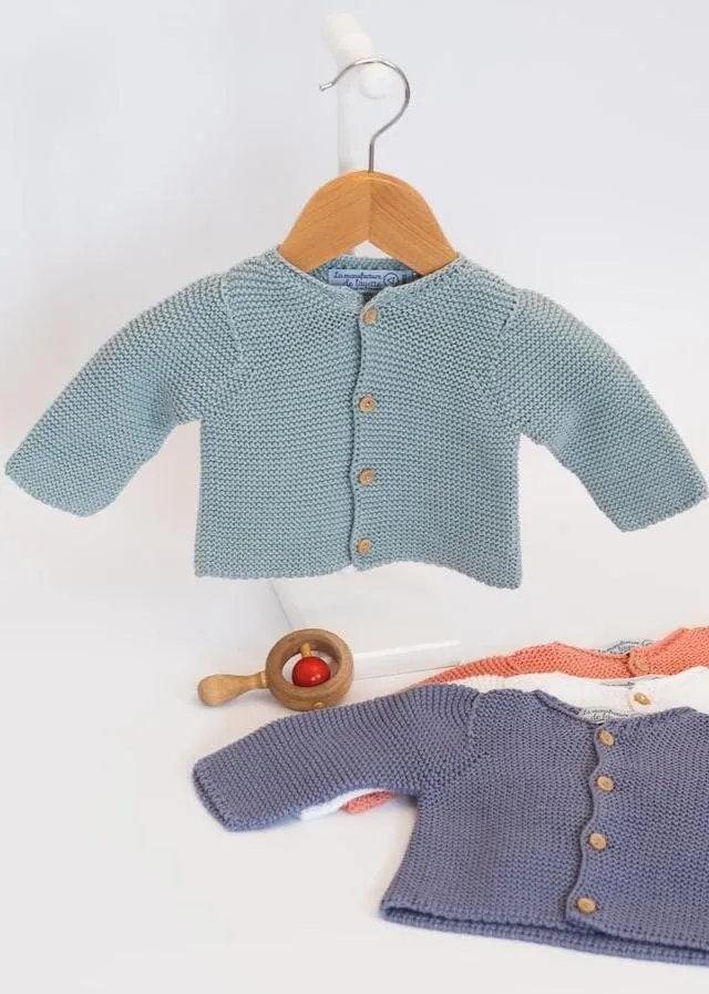 Knitted Sage Green Cardigan