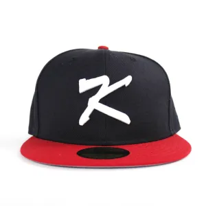 Korea New Era 59Fifty Fitted Hat (Navy Red Gray Gray Under Brim)