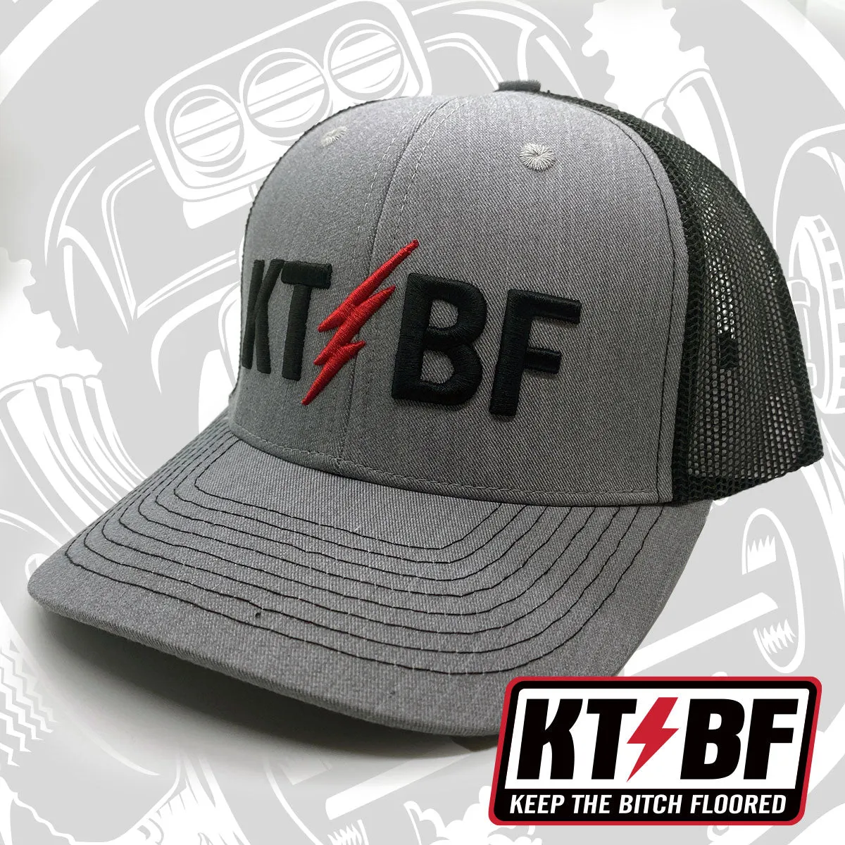 KTBF "Bolt" Series Snapbacks | Black, Blue, Red, Grey & Heather