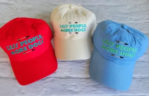 Less People More Dogs Hat