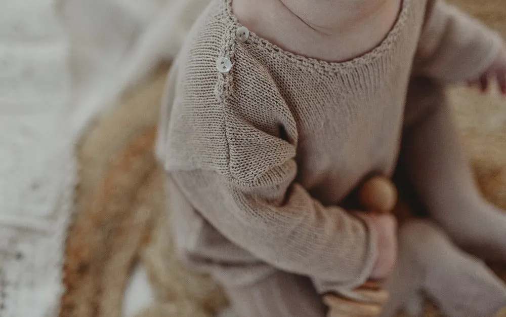 Lightweight Organic Cotton Knit Jumper