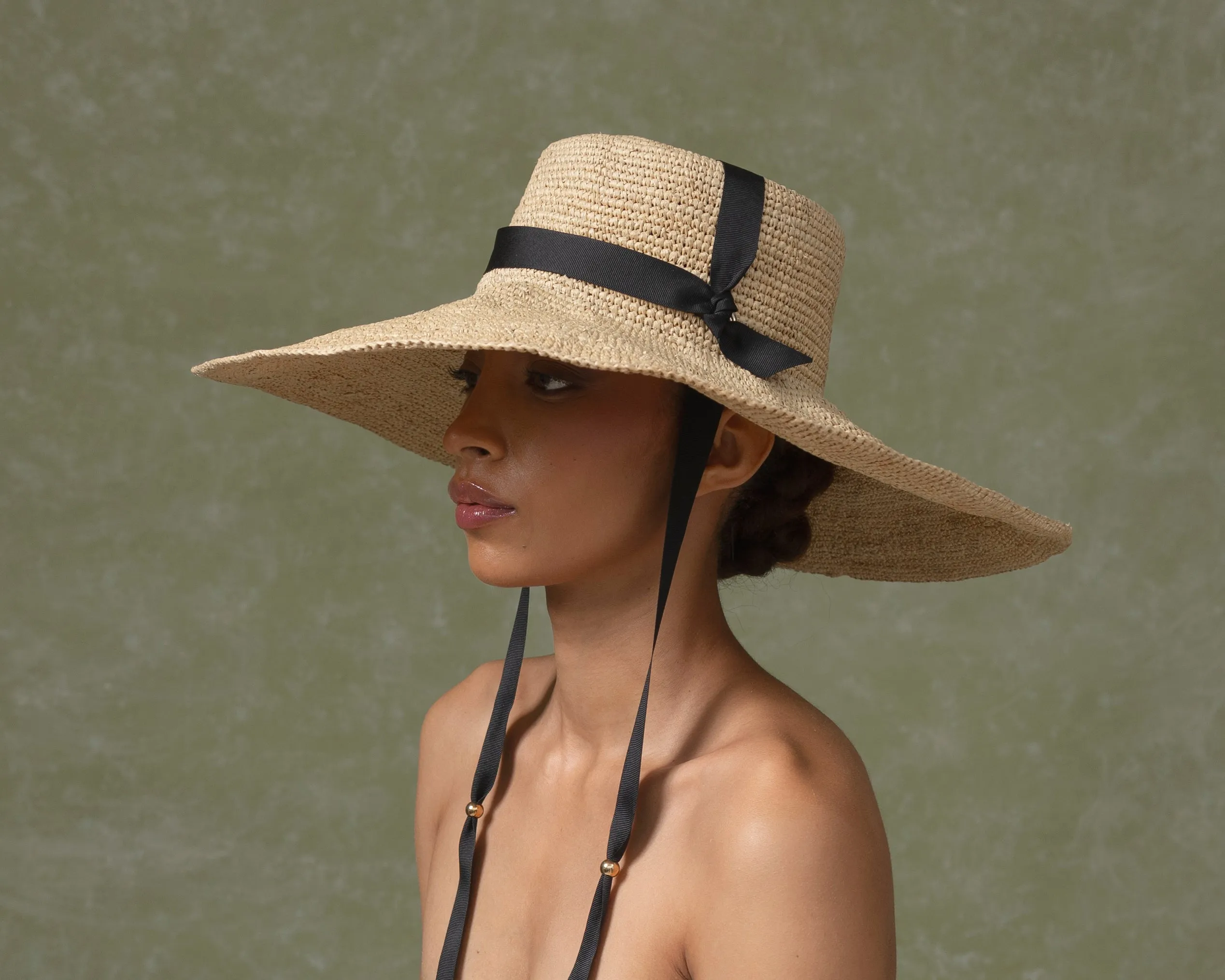Long Brim Crochet Cordovan