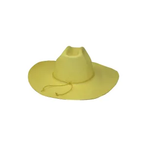 Long Brim Texas Hat With Tucuman