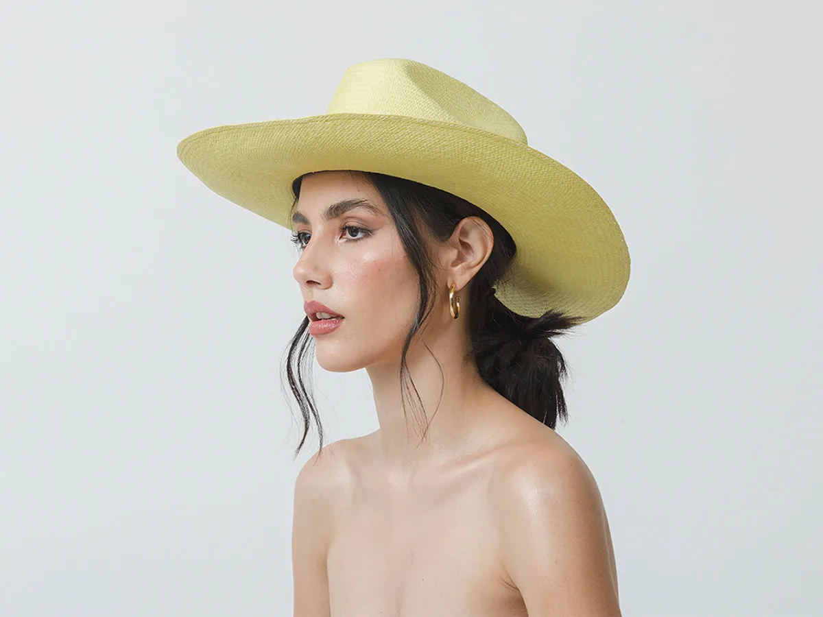 Long Brim Texas Hat With Tucuman