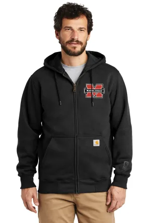 Marblehead Strikethrough Carhartt FullZip Heavyweight Hoodie