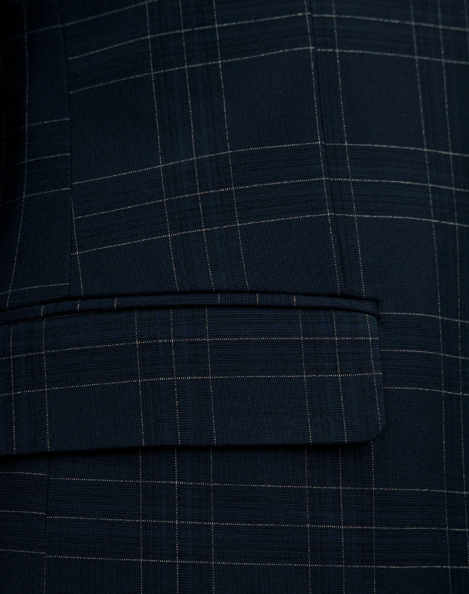 Mazari Paris Revo Modern Fit Suit With Reversible Vest - Navy 2302