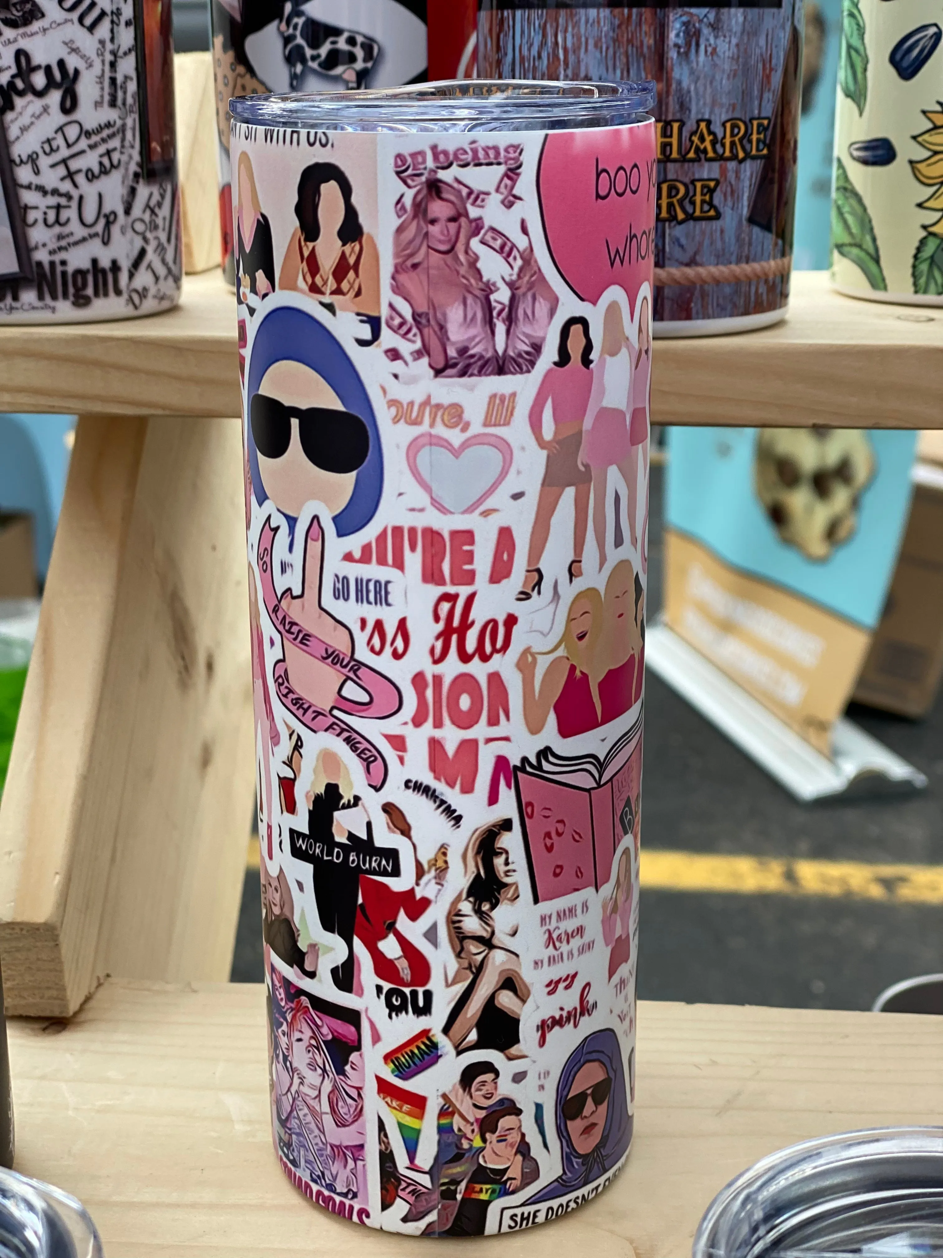 Mean girls burn book- 20oz stainless steel Tumbler