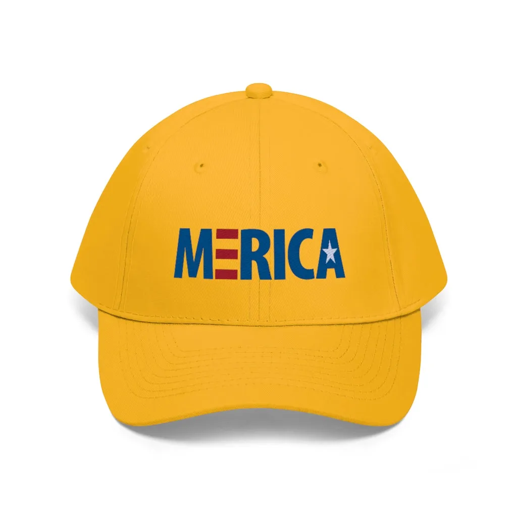 Merica - Unisex Twill Hat