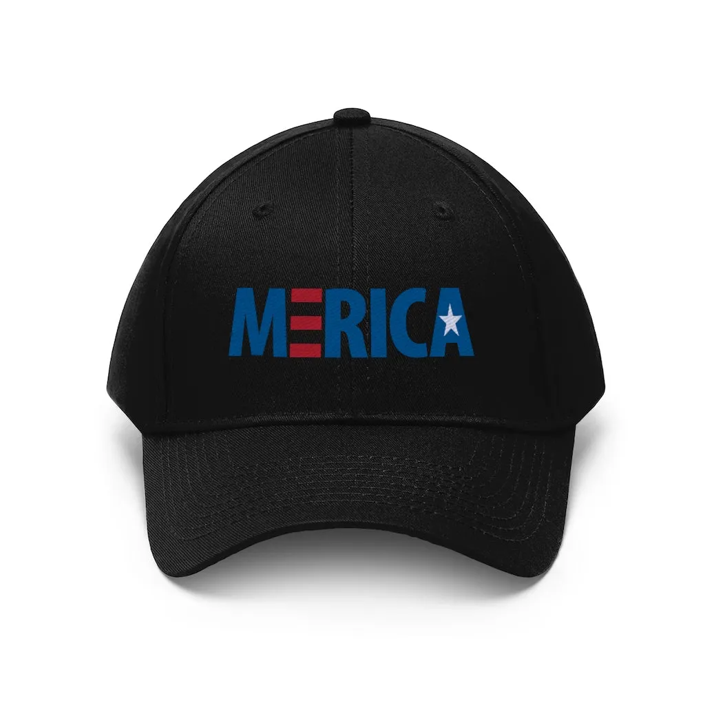 Merica - Unisex Twill Hat